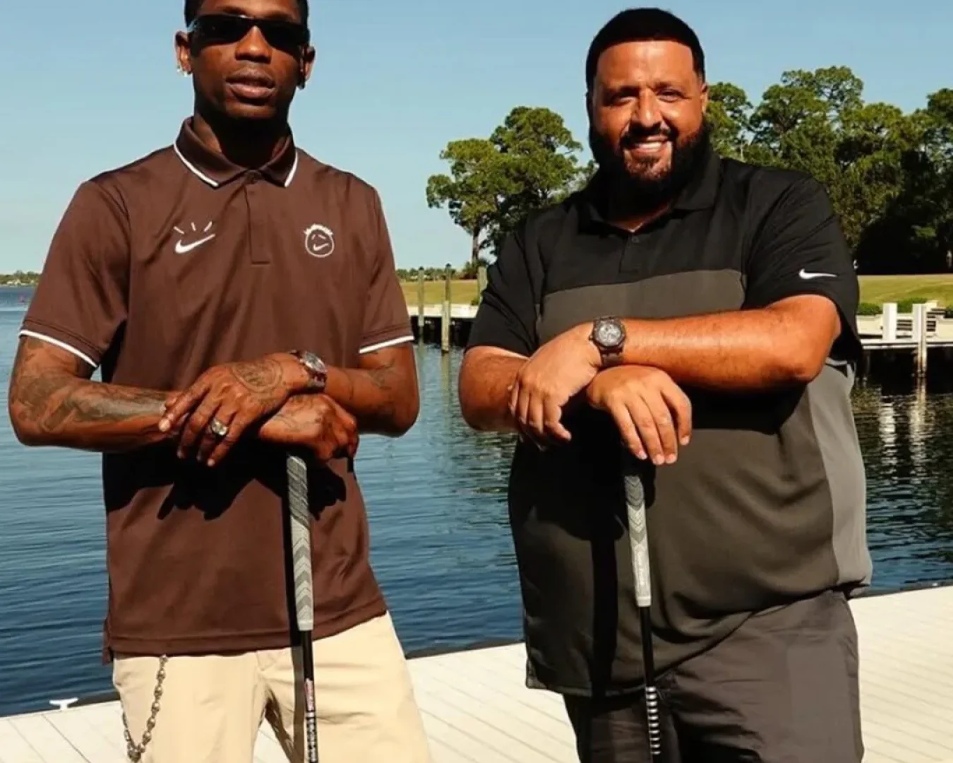 DJ Khaled dan Travis Scott baru aja collab di koleksi golf Cactus Jack